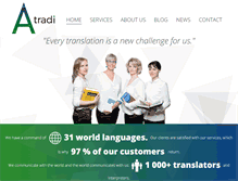 Tablet Screenshot of a-tradi.com
